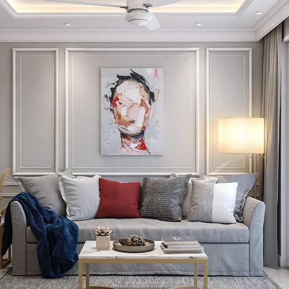 pvc-wall-moulding-frame-in-beige-grey - Copy